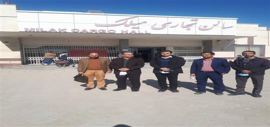 بازدید کارشناسان اداره ارزیابی کیفیت کالاهای صادراتی و وارداتی سازمان از پایانه مرزی میلک در شمال استان